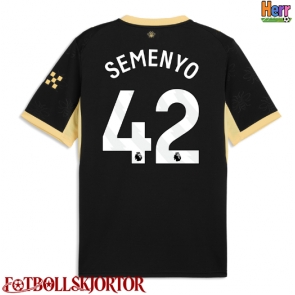 Manchester City Antoine Semenyo #42 Bortatröja 2026-27 Kortärmad